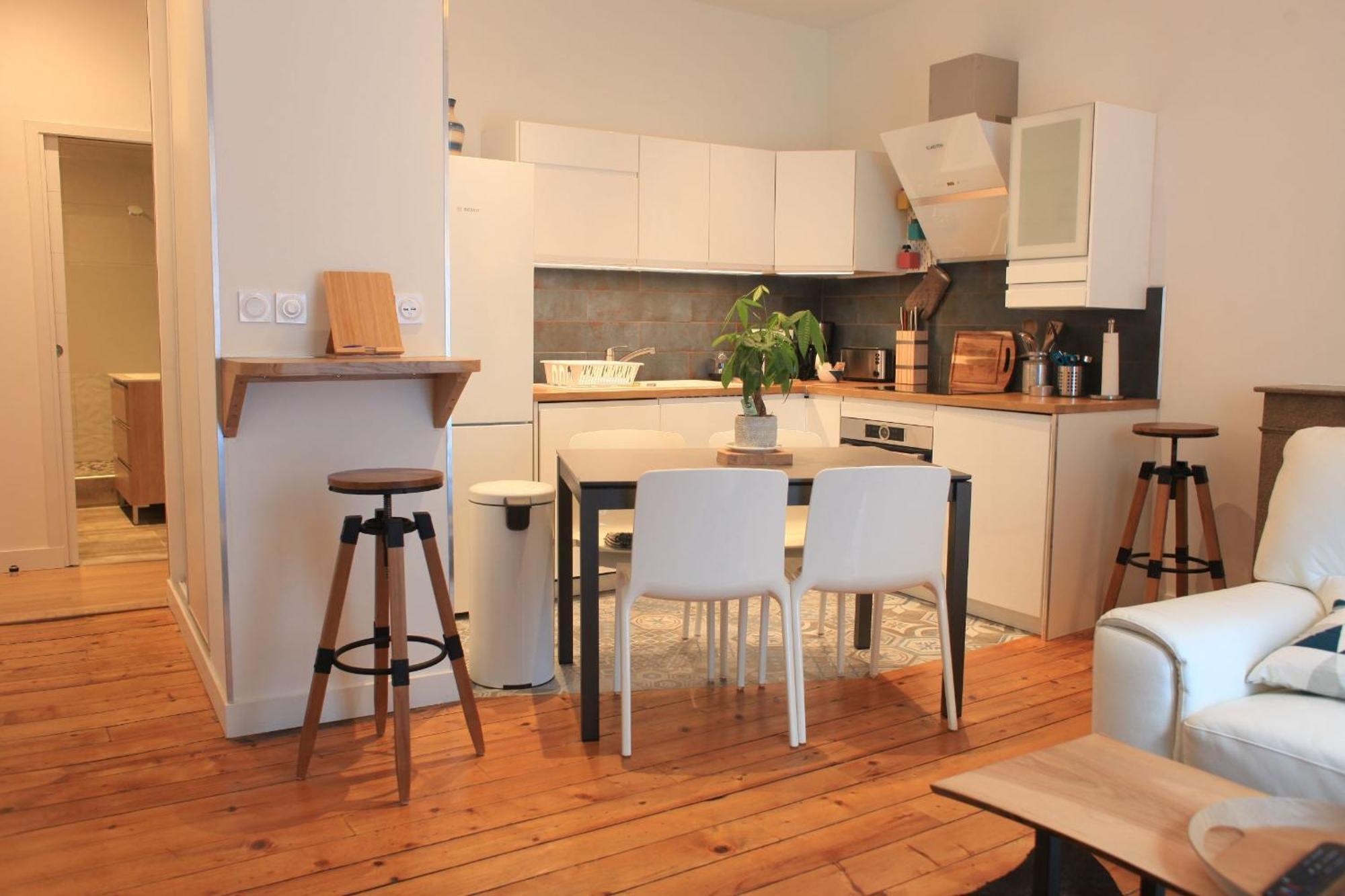 Hotegam Agency, 70 Rue Thiers Championnet, Close Sncf, New & Design, 2 Bedrooms, 1 Office Grenoble Buitenkant foto