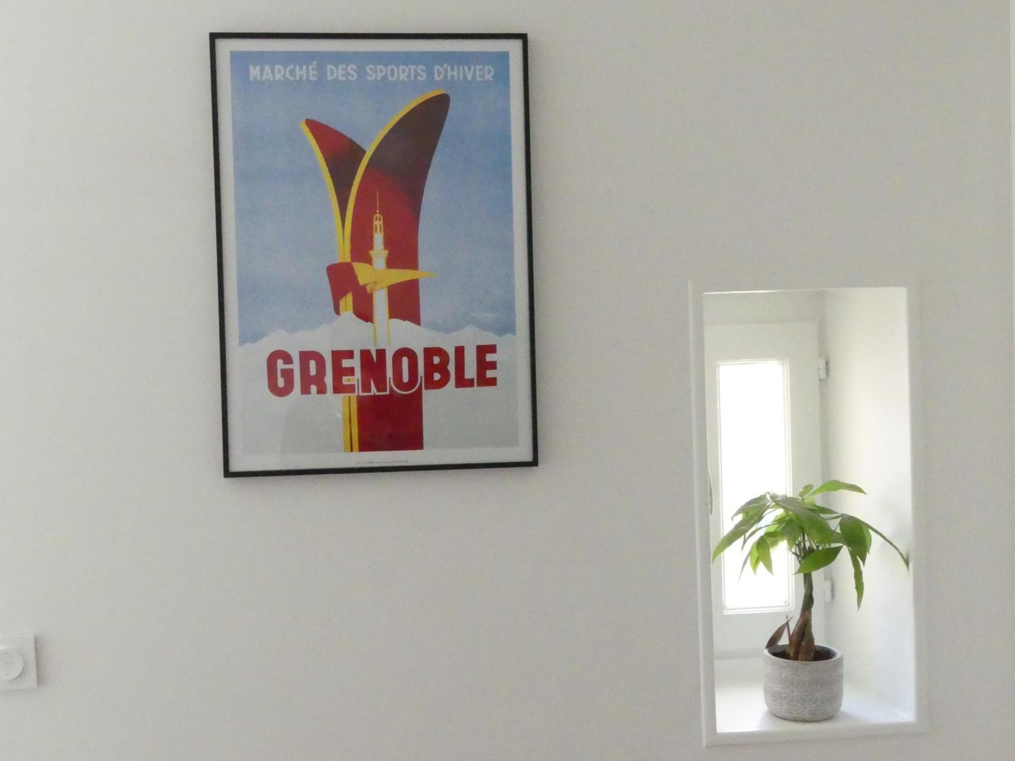 Hotegam Agency, 70 Rue Thiers Championnet, Close Sncf, New & Design, 2 Bedrooms, 1 Office Grenoble Buitenkant foto