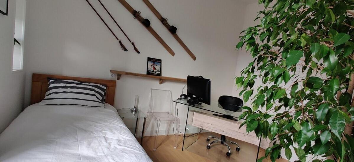 Hotegam Agency, 70 Rue Thiers Championnet, Close Sncf, New & Design, 2 Bedrooms, 1 Office Grenoble Kamer foto